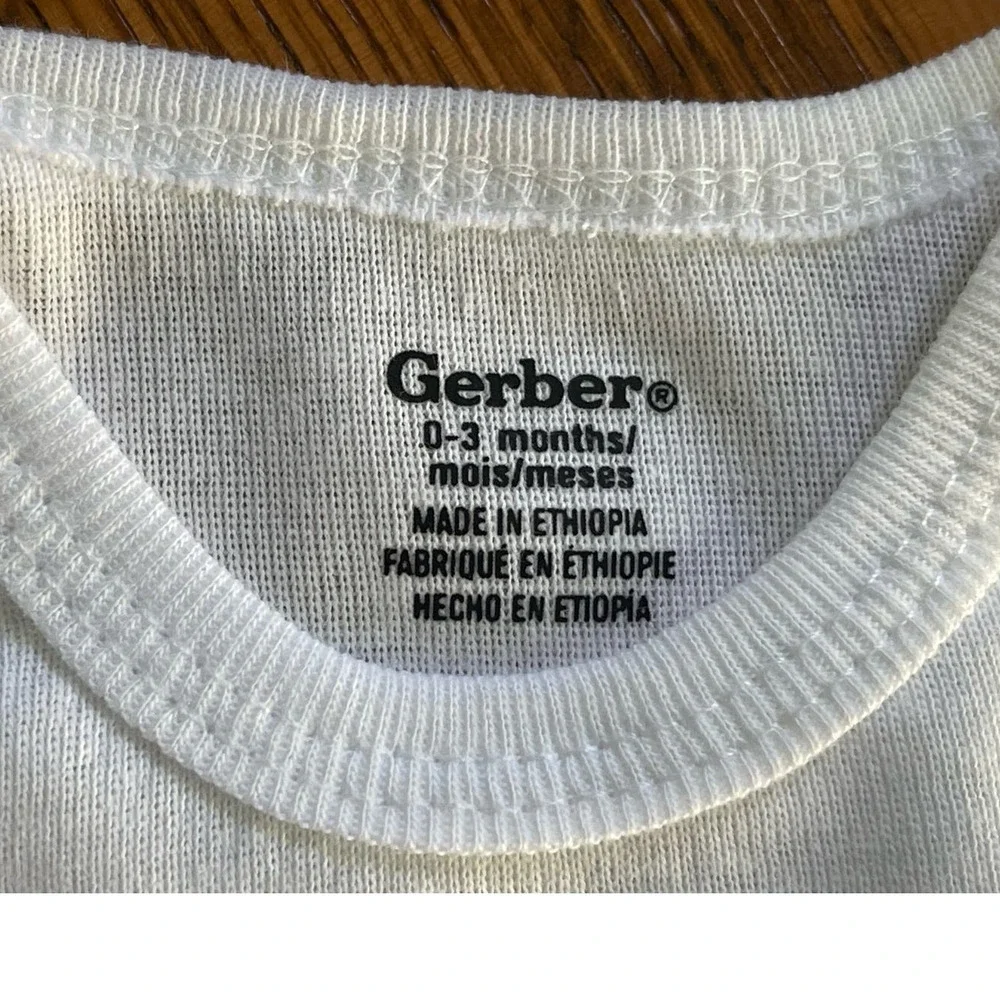 Panda Love & Hearts Unisex Infants Gerber‎ ONESIES® Cute Baby Shower Gift 0-3M